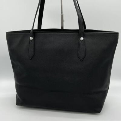Vivienne Westwood USED Tote bag formal leather Black Orb Vivienne Westwood USED Tote bag formal leather Black Orb