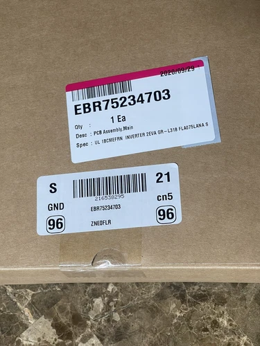 EBR84433501 (replaces EBR78643415) Original LG OEM Main Control Board NEW Sealed