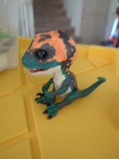 FINGERLINGS UNTAMED RAPTOR BABY DINOSAUR BY WOWWEE TESTED  WORKS