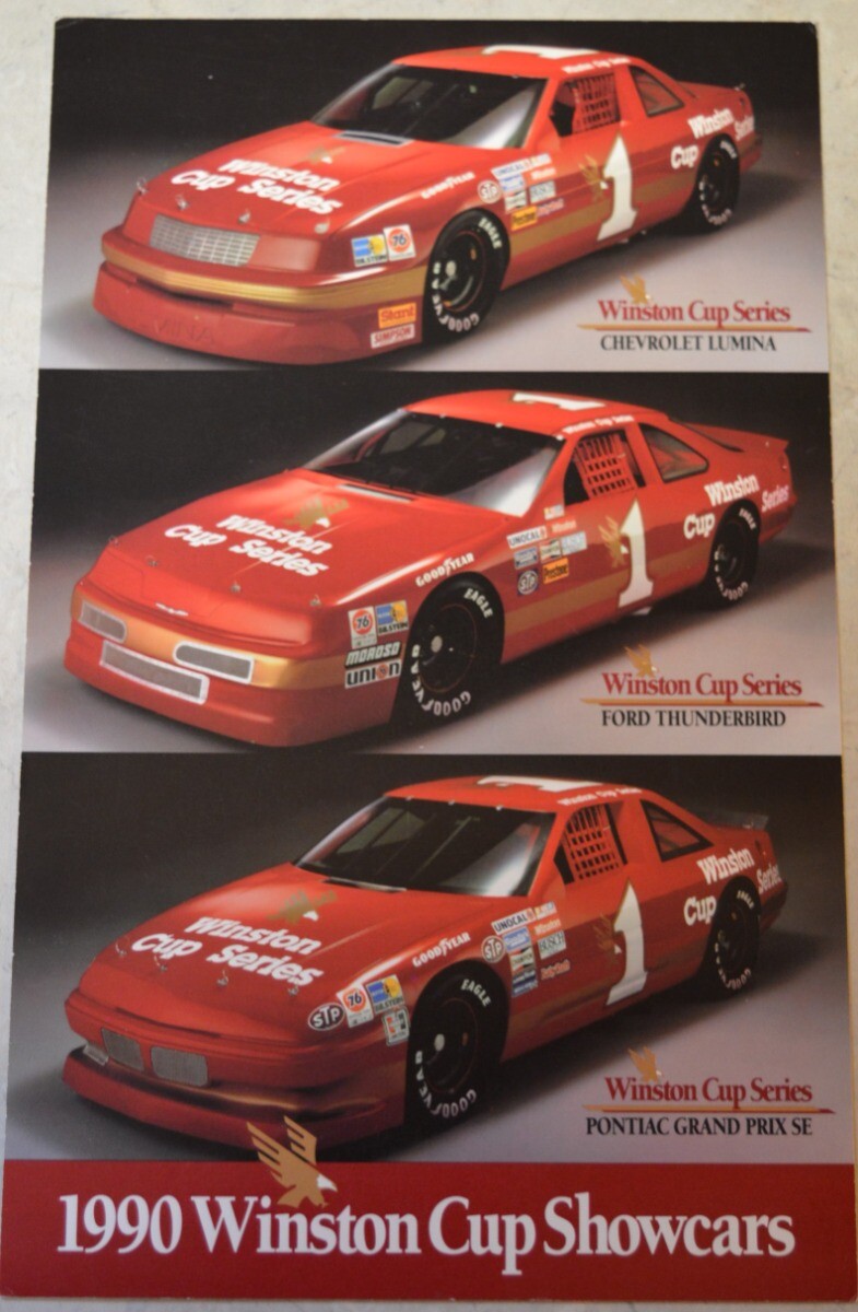 1990 WINSTON CUP LUMINA THUNDERBIRD GRAND PRIX Showcars NASCAR R J