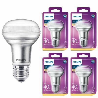 4er Pack 8718696811573 LED Leuchtmittel Philips Reflektor 3W entspricht 40W 210 