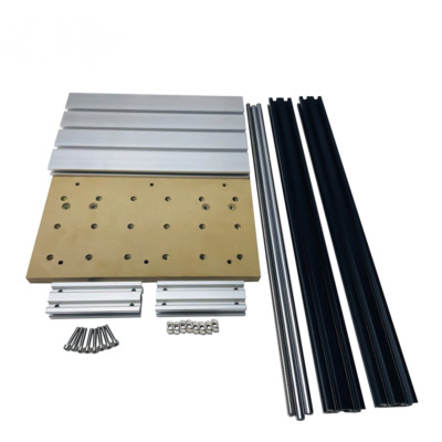 CNC 3018 Y Axis Extension Kit 3040 T-Slot Aluminum MDF Table with Spoilboard