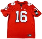 TREVOR LAWRENCE #16 SIGNED CLEMSON TIGERS NIKE FOOTBALL JERSEY PSA/DNA