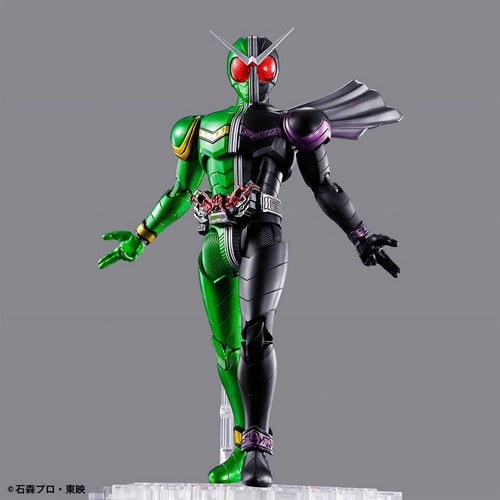 Kamen Rider W Double CycloneJoker Plastic Model Kit Figure-rise Standard Bandai - Picture 3 of 18