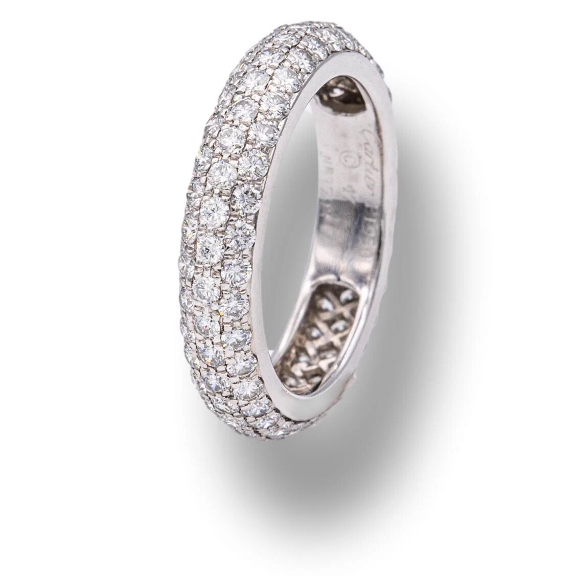 Cartier 3 band ring sale