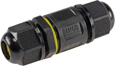 Kabelverbinder 3-polig, IP68, 230V Schraubanschluss, für Kabel Erdkabel Ø 6-11mm