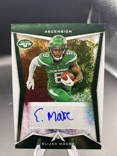 Elijah Moore 2022 Panini Chronicles Ascension Auto
