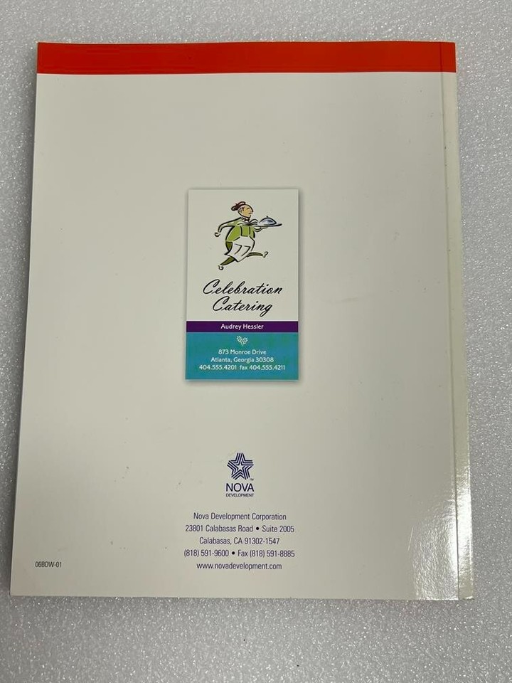 Business Card Factory Deluxe Version 2 PC DVD/CD Rom NOVA Software VTG