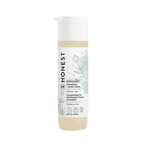 The Honest Company 2-in-1 Cleansing Sensitive Shampoo + Body Wash, 10 Fl Oz - Picture 1 of 1