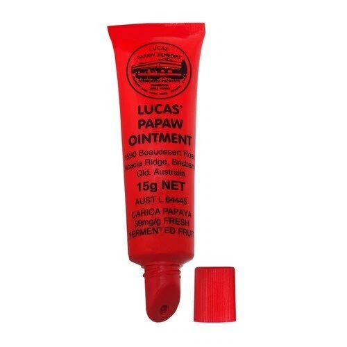 LUCAS' PAPAW OINTMENT Remedies 6 x 15g Pawpaw Cream Paw Paw with Lip Applicator - Bild 2 von 5