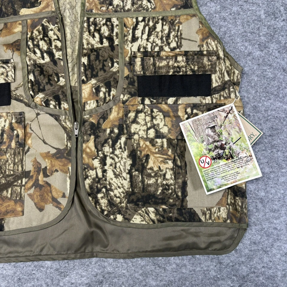 Northwest Territory Vest Mens Sz L Green Camo VestSniper Hunting Shooting Game - Image 3 of 4