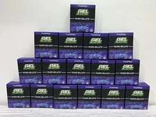 Gel Blaster Gellets 16 Box 10,000 Per Box 160,000 Total,Small Balls Ages3+Purple