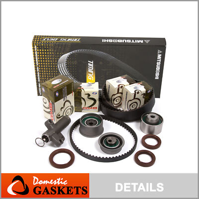 Timing Belt Kit Hydraulic Tensioner Fit 96-99 Eagle Mitsubishi TURBO 2.0L 4G63T