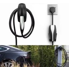Charging Cable Holder with Chassis Bracket Compatible with Tesla Model 3/Y/X/S