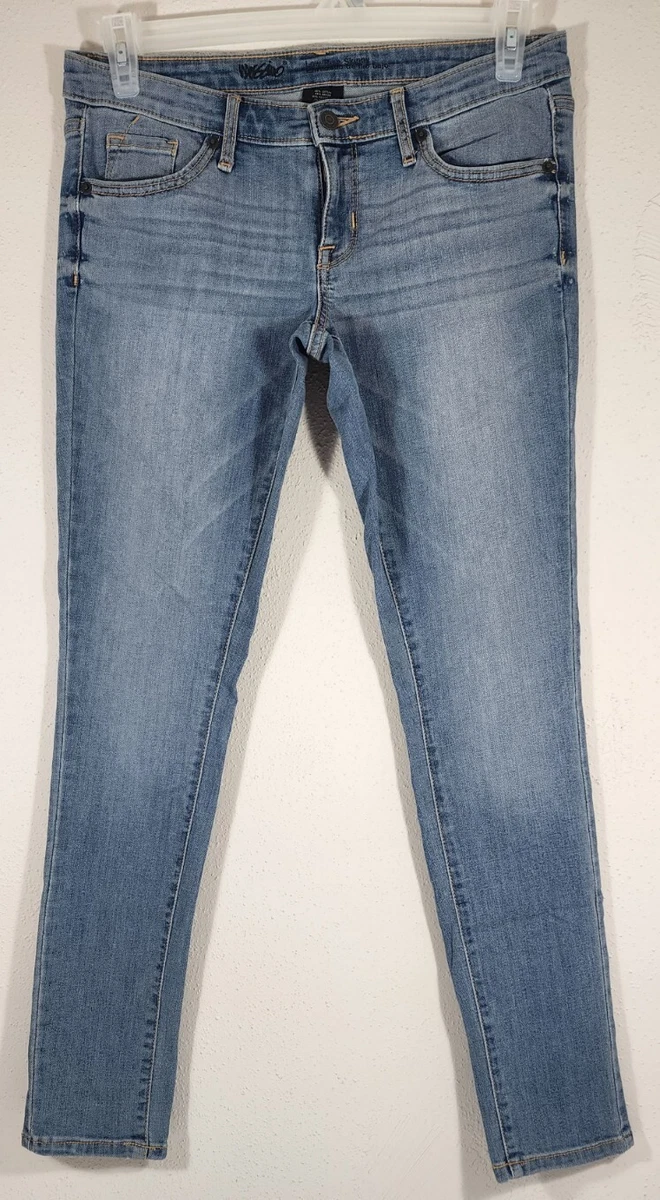 Mossimo Women's Low Rise Skinny Jeans Size 4R 27 Super Stretch