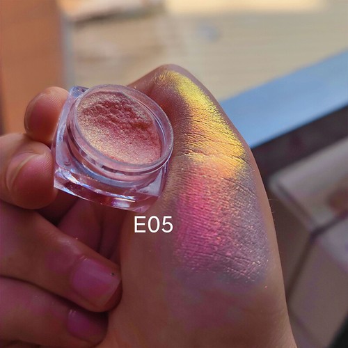 Ultra Fine Metallic Highlighter Manicure Chameleon Eyeshadow Powder Blue/Purp - Picture 13 of 32