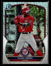 2023 Bowman #BCP-23 Elijah Green Chrome Prospects Mojo Refractors card