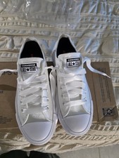 Converse The Wedding Collection Bridal Sneakers Size 6 White Just Married