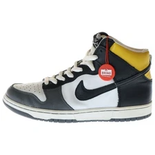 NIKE  SB Dunk 305050 101 Daniel Shimizu High cut sneakers Black Gray Yellow US9.