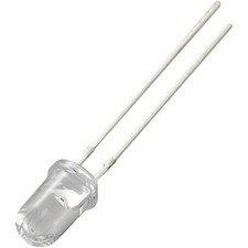 Image of TRU COMPONENTS 1567235 IR emitter 940 nm 30° 5 mm Radial lead Infrared LED