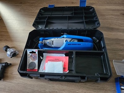 Dremel 3000 Set + 575 Winkelvorsatz 670 Kreissäge 4486 Zubehör Koffer