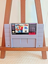 Earthworm Jim Nintendo SNES Cartridge - Authentic - Not Tested
