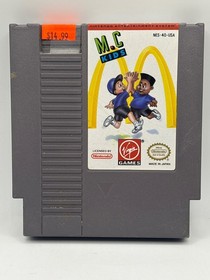 M.C. Kids Nintendo NES Game Cart ONLY Authentic
