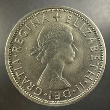 1966 Great Britain Two Shillings (Florin) Elizabeth II &ndash; Strong Details