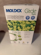 100 Pack Moldex Uncorded Twist-In Disposable Glide Foam Earplugs Green 6940