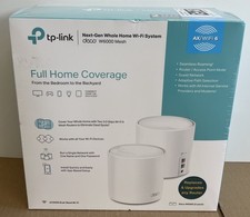 NEW TP-LINK Deco 2-Pack W6000 AX3000 Full Home Mesh Wi-Fi 6 System White