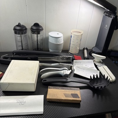 Lot Of The Pampered Chef Mixed Utensil & Baking Lot W3