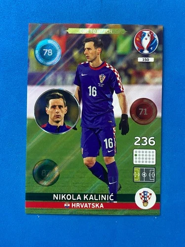 Panini Adrenalyn Euro 2016 n.150 Nikola Kalinic (Hrvatska)