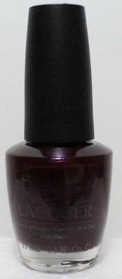 O.P.I. opi Nail Lacquer # NL F24 Yes...I Can-Can  (Plum)  