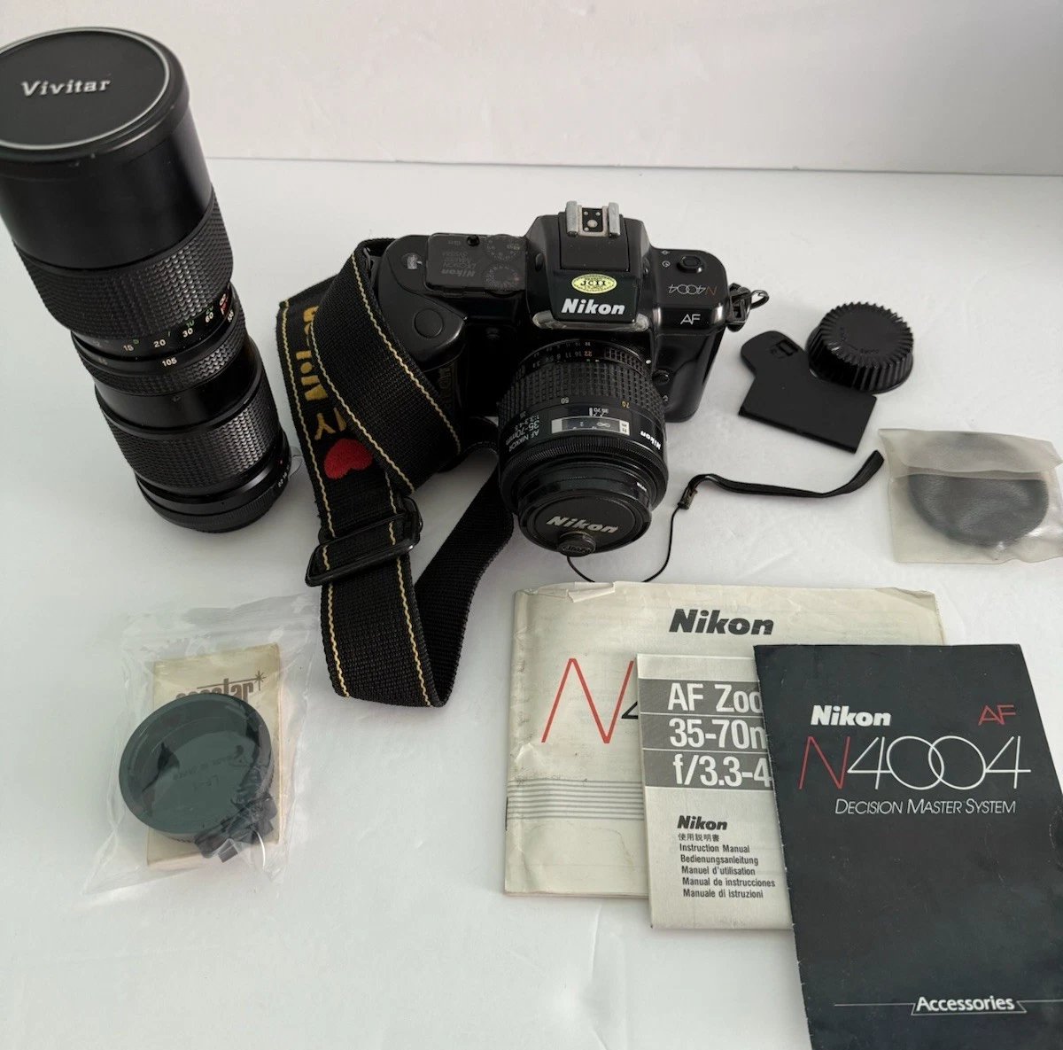 Las mejores ofertas en Cámaras de película Nikon N4004 | eBay