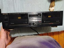 Kenwood KX-W8020 Dual Cassette Deck Tape Recorder Dubbing HiFi Stereo