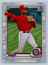 2020 Bowman Draft #BD-48 Sammy Infante Chrome Refractor