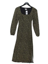 Topshop A-Line Maxi Dress UK4 in Multi