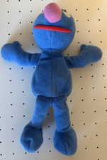 Vtg Tyco 1997 Grover Sesame Street Beanie Babies Bean Bag 8  Plush