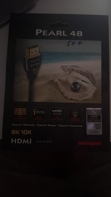 Audioquest Pearl 48 HDMI 2.1 Kabel - 8K und HDR fähig 2m
