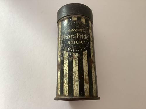 Anfang 20. Jh. "Pears Pride" Rasierstab Dose A.F. Birnen London - Bild 1 von 8