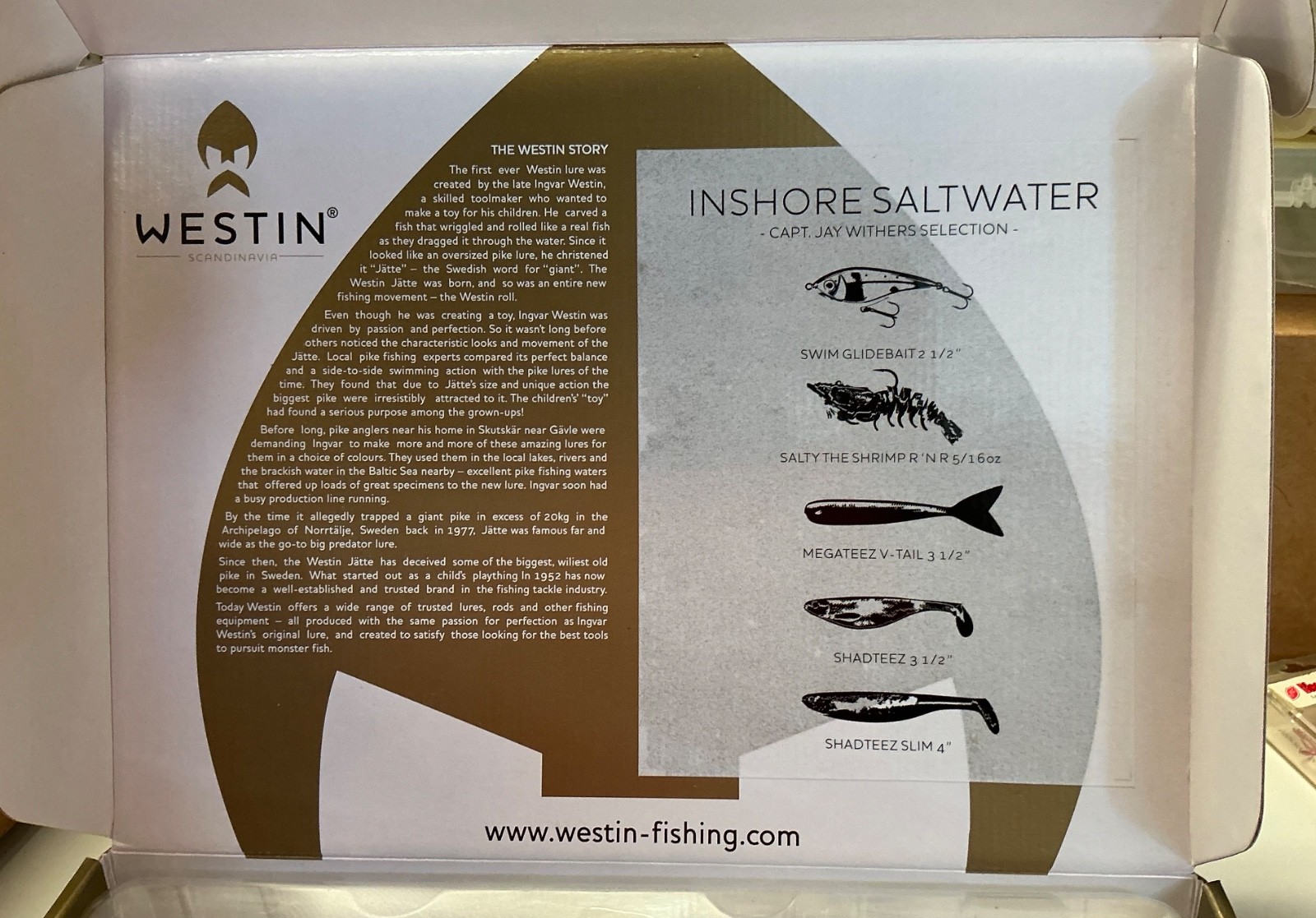 Westin Caotain Jay Withers Selection Inshore Saltwater Lures - Image 2