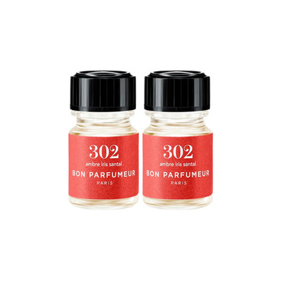 x2 Bon Parfumeur - Ambre Iris Santal (302), Eau de Parfum, 2.5 mL