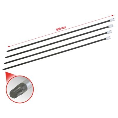 KS TOOLS Steckschlüsseleinsatz 150.1740 Chrom-Vanadium-Stahl