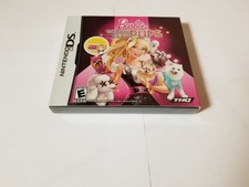 Barbie: Groom and Glam Pups Nintendo DS new W/ SLIPCOVER