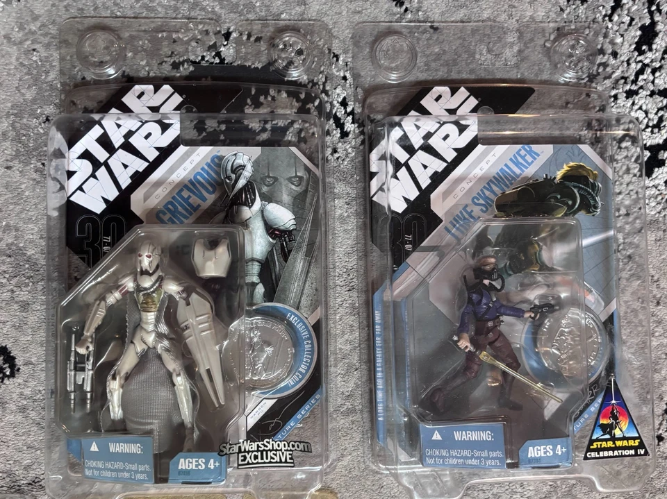 Star Wars Saga Collection McQuarrie Concept Series Action Figures Lot of 10 NEW - Image 2 of 4