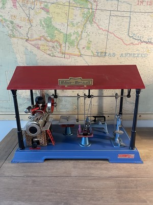 Wilesco D141 Werkstatt Model Steam Engine Work Shop