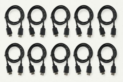 10x HDMI Kabel 1,5m High Speed 4K Ultra HD Full HD TV Monitor PS5 Xbox PC