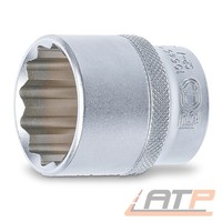 "Bgs STECKSCHLÜSSEL-EINSATZ ZwÖLfkant, Innenvierkant 12,5 Mm (1/2\"), Sw 30 Mm"