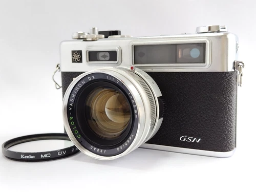 *Spiderman Model* YASHICA ELECTRO 35 GSN 35mm Film Camera【As-Is】From JAPAN