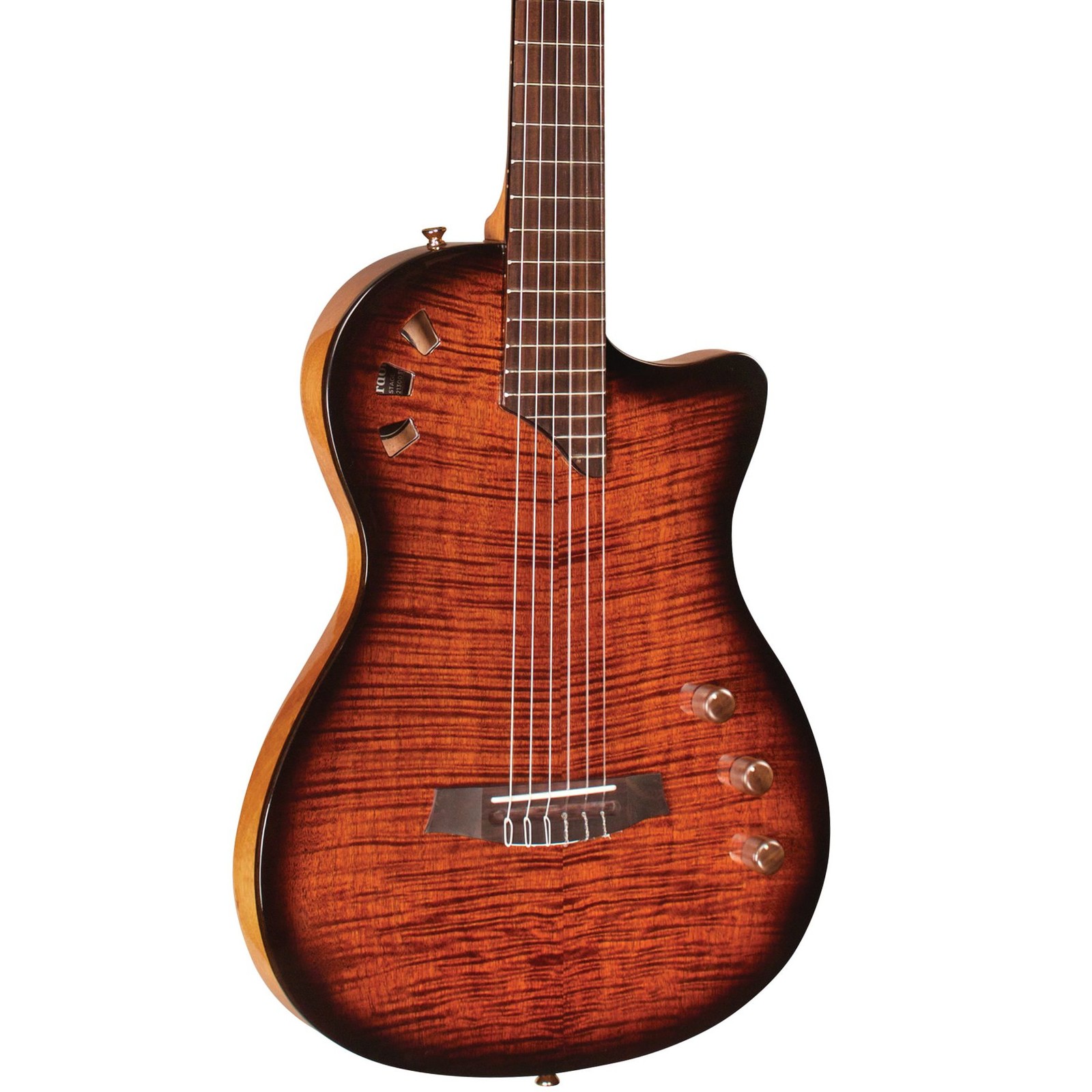 Акустико-электрическая классическая гитара Cordoba Stage Thinline столешница из массива ели Edg 139990₽